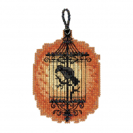 Набор для вышивания MILL HILL Жуткая клеточка 6х9 см