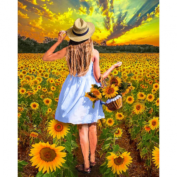 178829_Картина стразами " Солнечная мечта"