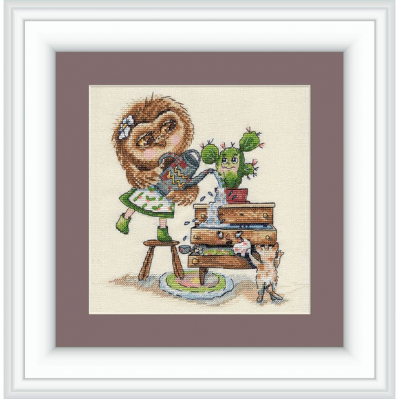 Набор для вышивания NEOCRAFT арт.СВ-17 Водолеечка 20х20 см