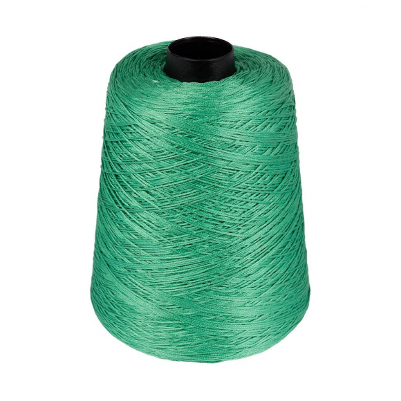 Нитки для вышивания Gamma мулине 100% хлопок 480 г ± 30 г цв.№0504 зелёный