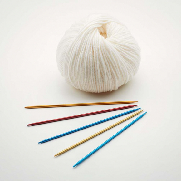 86360_Спицы, чулочные, сверхлегкие addiColibri, №7, 23 см. 5 шт