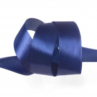 Лента атласная 25мм цв.3165 /170 синий уп.27,4 м А