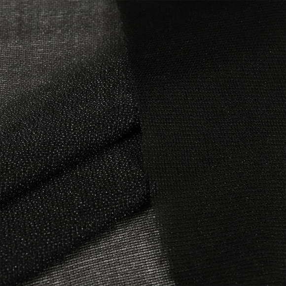 Дублерин НАРЕЗКА IdealTex эластичный 40г/м? 440B черный 150см уп.10м