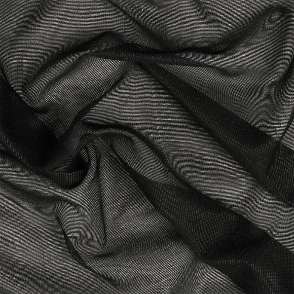 Дублерин НАРЕЗКА IdealTex эластичный 40г/м? 440B черный 150см уп.10м