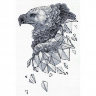 Набор для вышивания PANNA арт. J-7146 Геометрия. Орел 23,5х33,5 см Набор для вышивания PANNA арт. J-7146 Геометрия. Орел 23,5х33,5 см