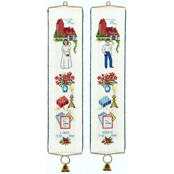 Набор для вышивания EVA ROSENSTAND арт.13-353 Конфирмация 10х45 см