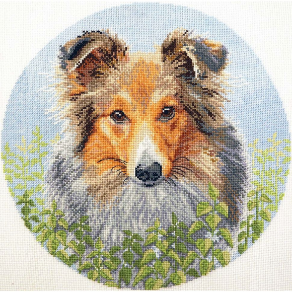 Набор для вышивания МАРЬЯ ИСКУСНИЦА арт.03.014.28 Шелти 25х25 см