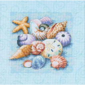 Набор для вышивания Classic Design арт.4454 Дары моря 26х26 см