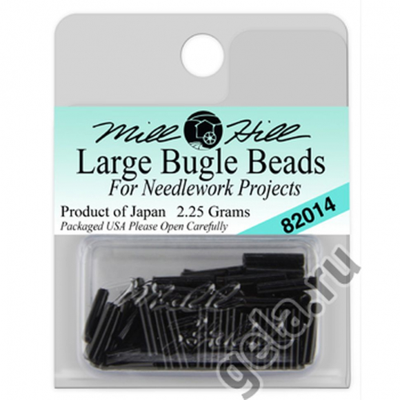 24914_Бисер "Стеклярус" 9 мм