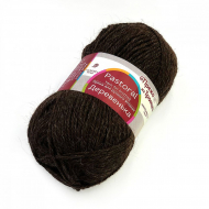 Пряжа для вязания ТРО Деревенька (100% шерсть) 10х100г/170м цв.0251 коричневый