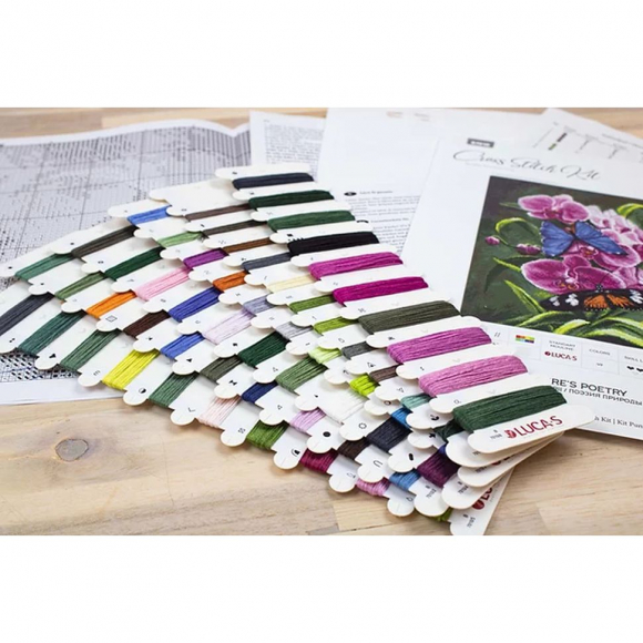 Набор для вышивания LUCA-S арт. B7010 Поэзия природы 25х25 см