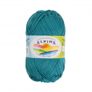Пряжа ALPINA ANABEL (100% мерсеризованный хлопок) 10х50г/120м цв.081 сине-серый