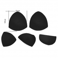 Чашечки корсетные TBY-07.03 с равномер. наполнением р.12 цв. черный уп.10 пар Чашечки корсетные TBY-07.03 с равномер. наполнением р.12 цв. черный уп.10 пар