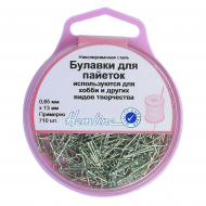 106102_Булавки-гвоздики для пайеток, короткие в пластиковом контейнере 106102_Булавки-гвоздики для пайеток, короткие в пластиковом контейнере