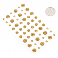 Полужемчужины клеевые Magic 4 Hobby арт.MG.ED.202 уп.54шт