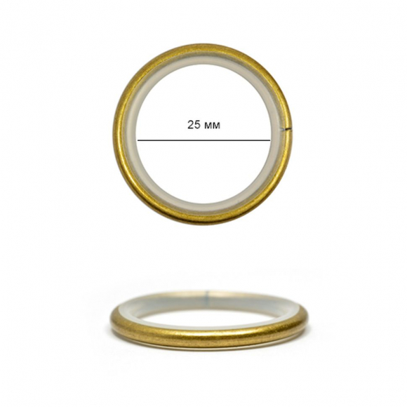 Кольцо тихое d25 цв.антик