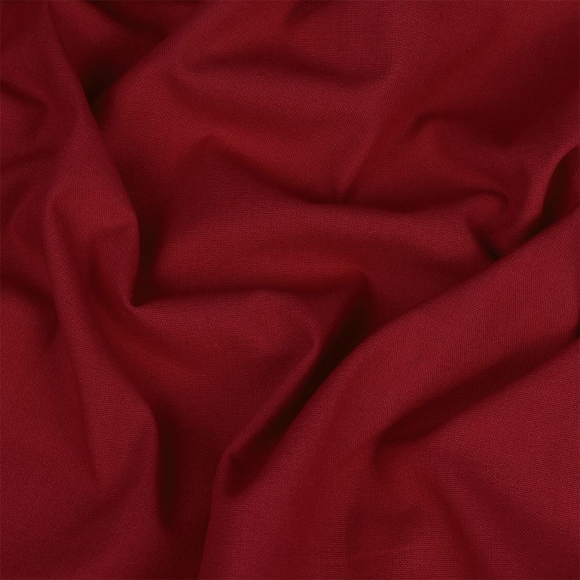 Ткань льняная 200 г/м? лен 25%, хб 25%, вискоза 25%, пэ 25% шир.140 см арт.TBY.Li.1009.40 цв.40 красный уп.5м
