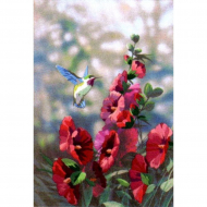 Набор для вышивания DIMENSIONS арт.DMS-11127 Колибри в цветах 28х41 см Набор для вышивания DIMENSIONS арт.DMS-11127 Колибри в цветах 28х41 см