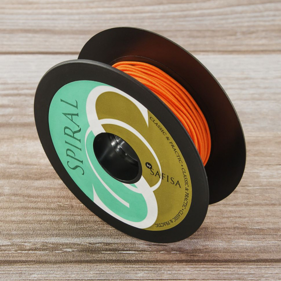 181820_Резинка шляпная SAFISA, 1,5 мм, 25 м, цвет 202 неоновый оранжевый 181820_Резинка шляпная SAFISA, 1,5 мм, 25 м, цвет 202 неоновый оранжевый