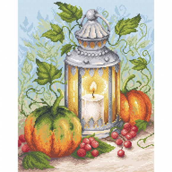 169307_Картина стразами "Пламя осени"