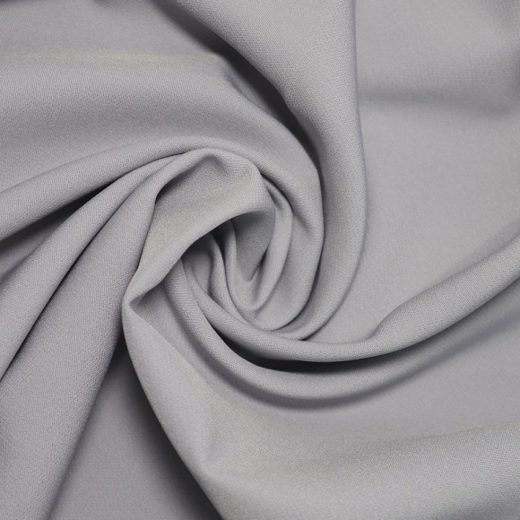 Ткань Барби 200 г/м? 95% полиэстер, 5% спандекс шир.148 см арт.Р.15425.08 цв.08 серый уп.25м