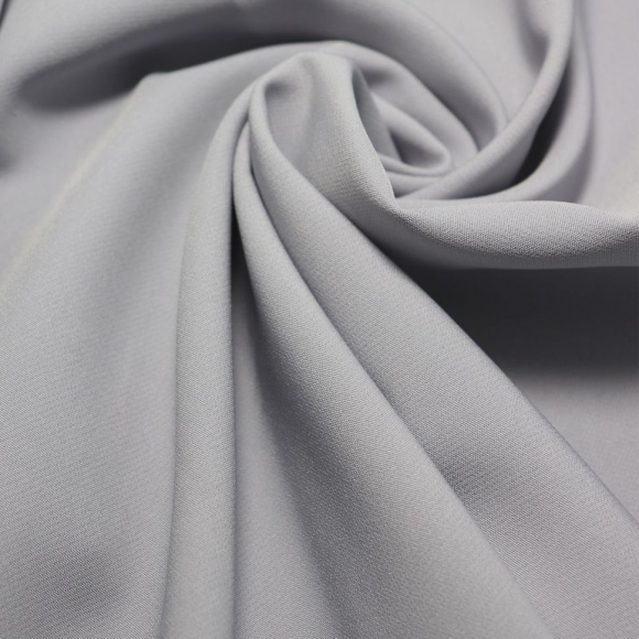 Ткань Барби 200 г/м? 95% полиэстер, 5% спандекс шир.148 см арт.Р.15425.08 цв.08 серый уп.25м