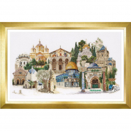 Набор для вышивания THEA GOUVERNEUR арт.533 Иерусалим 79х50 см