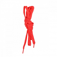 Шнурки хоккейные 12-14 мм цв.люминисц. розовые с белыми точками 305 см уп.1 пара