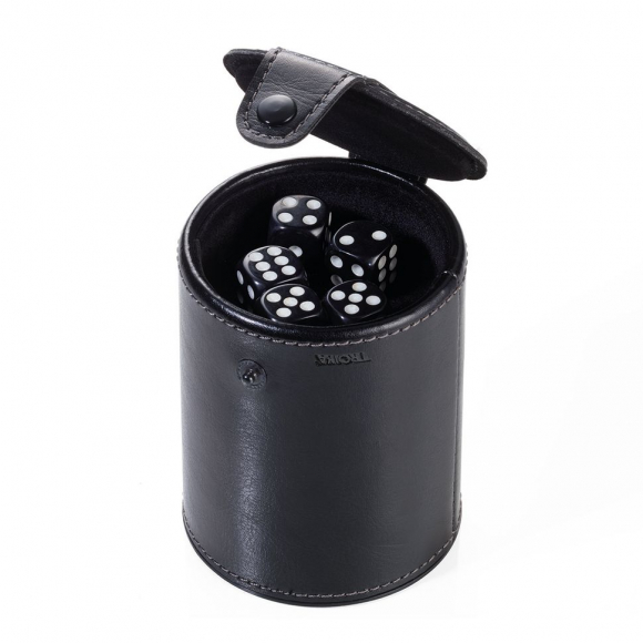 178468_Чашка для кубиков и подставка для ручки TROIKA