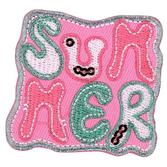 Термоаппликация HKM "Лето цвет розовый"