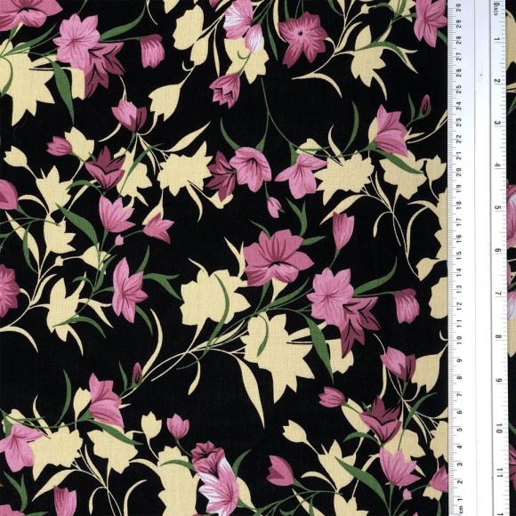 Ткань Штапель TBY Vi-32011-c1 плот 110г/м2 100% вискоза шир. 145 см цв.с1 черный рул.25м Ткань Штапель TBY Vi-32011-c1 плот 110г/м2 100% вискоза шир. 145 см цв.с1 черный рул.25м