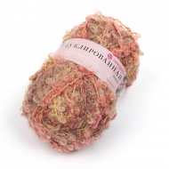 Пряжа для вязания ПЕХ Буклированная (30% мохер, 20% тонкая шерсть, 50% акрил) 5х200г/220м цв.1239М