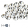 Стразы термоклеевые Xirius 8+8 граней SS12 (3,0-3,2 мм) арт.HF12-1.100 цв.Crystal, уп.100шт