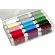 Нитки армированные 45ЛЛ Радуга  200 м уп.30шт