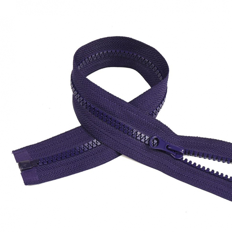 Молния MaxZipper трактор №5 1 замок усил.зв., 80см, цв.S915 фиолетовый уп.50шт