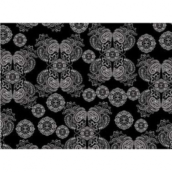 Ткань для пэчворка PEPPY Sassafras Panel 4501 145 г/м? 100% хлопок цв.25123 BLA1 уп.60х110 см