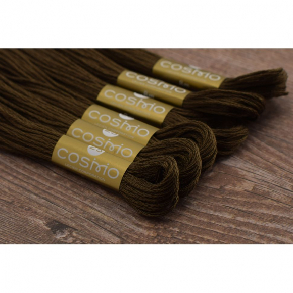 164449_Мулине COSMO однотонный цвет 370