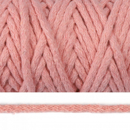 Шнур круглый х/б 05мм цв.2126 св.розовый уп.50м