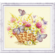 Набор для вышивания ЧУДЕСНАЯ ИГЛА арт.40-80 Летнее настроение 20х17 см Набор для вышивания ЧУДЕСНАЯ ИГЛА арт.40-80 Летнее настроение 20х17 см