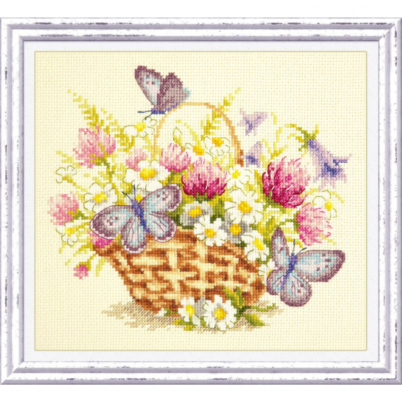 Набор для вышивания ЧУДЕСНАЯ ИГЛА арт.40-80 Летнее настроение 20х17 см