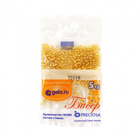 Бисер №10, 5 г., цвет 15058