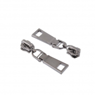 Замок MaxZipper автомат М#5 арт.F23 цв.2 черный никель уп.100шт