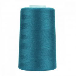 Нитки швейные 40/2 полиэстер 5000 ярд цв.477 голубой MAX