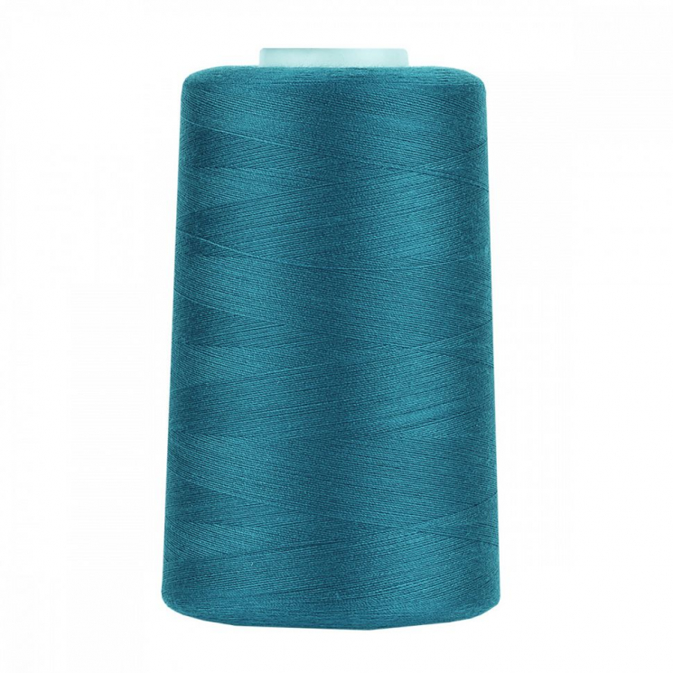 Нитки швейные 40/2 полиэстер 5000 ярд цв.477 голубой MAX
