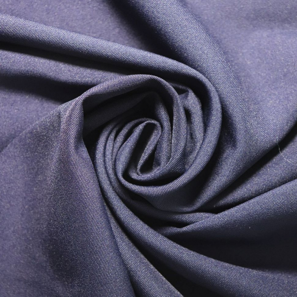 Ткань Габардин 150 г кв.м 100% полиэстер шир.148 см арт.Р.15293.05 цв.05 синий уп.25м