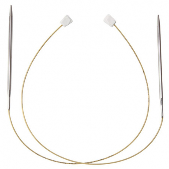 5969_Спицы с фиксаторами на лесках, №2,5, 50 см. 2 шт