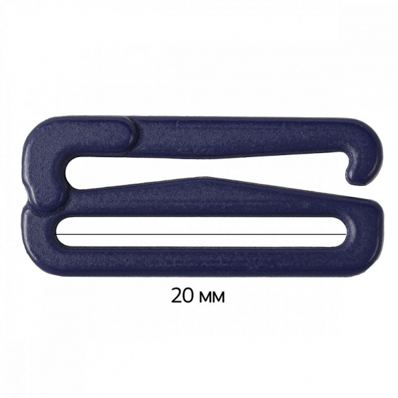 Крючок для бюстгальтера металл ARTA.F.2989 19,7мм, цв.061 темно-синий, уп.50шт