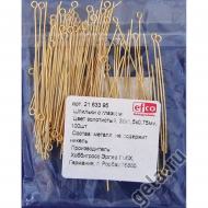 19092_Металлические штифты с петлей (пины), 30 x 1,5 x 0,75 мм