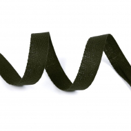 Тесьма киперная 13 мм хлопок 1,8г/см арт.12.2С-253К.13.702 цв.оливковый уп.50м
