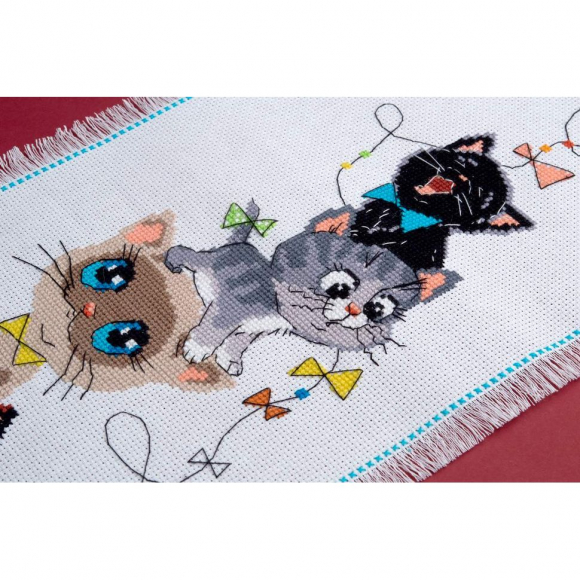 Набор для вышивания РИОЛИС арт.1770 Куча мала 19х90 см